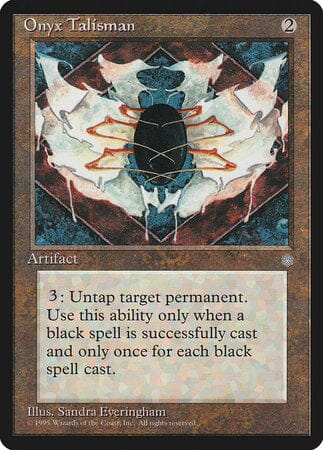Onyx Talisman [Ice Age] MTG Single Magic: The Gathering  | Multizone: Comics And Games