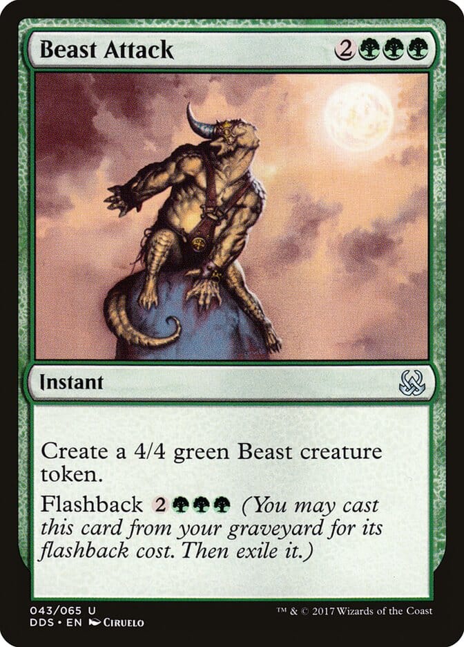 Beast Attack [Duel Decks: Mind vs. Might] MTG Single Magic: The Gathering  | Multizone: Comics And Games