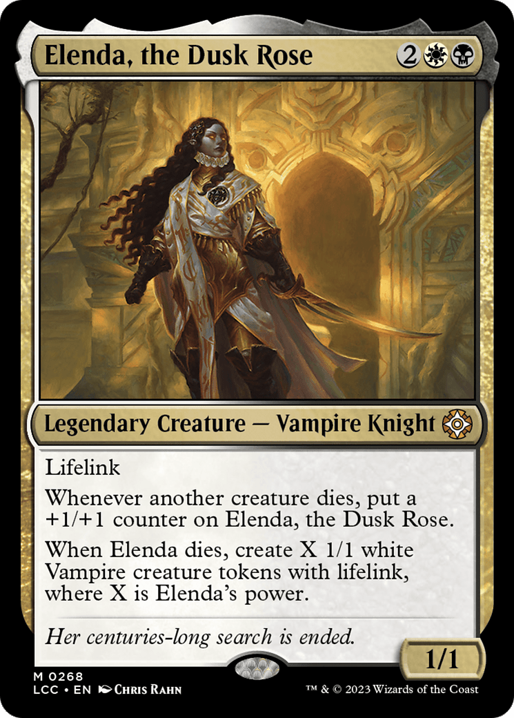 Elenda, the Dusk Rose [The Lost Caverns of Ixalan Commander] MTG Single Magic: The Gathering  | Multizone: Comics And Games
