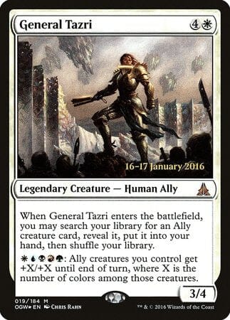 General Tazri [Oath of the Gatewatch Promos] MTG Single Magic: The Gathering  | Multizone: Comics And Games
