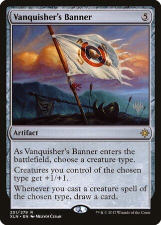 Vanquisher's Banner [Ixalan Promos] MTG Single Magic: The Gathering  | Multizone: Comics And Games
