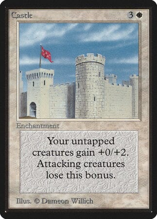 Castle [Limited Edition Beta] MTG Single Magic: The Gathering  | Multizone: Comics And Games