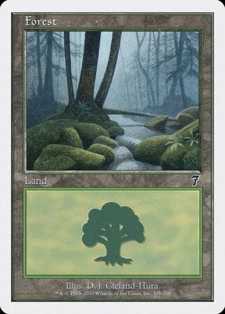 Forest (328) [Seventh Edition] MTG Single Magic: The Gathering  | Multizone: Comics And Games