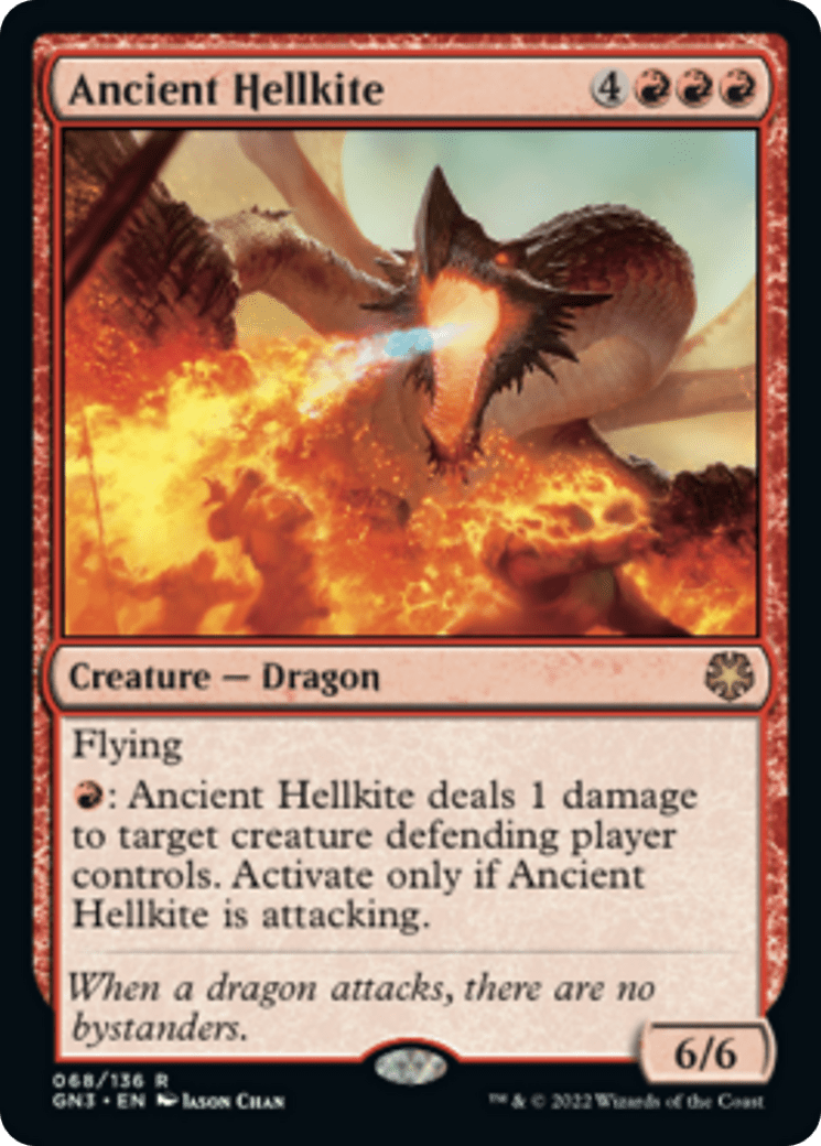 Ancient Hellkite [Game Night: Free-for-All] MTG Single Magic: The Gathering  | Multizone: Comics And Games