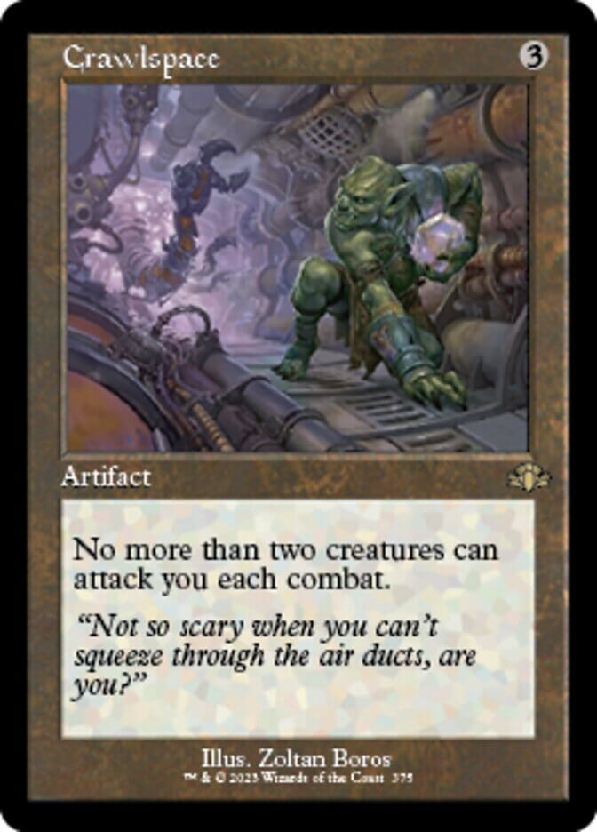 Crawlspace (Retro) [Dominaria Remastered] MTG Single Magic: The Gathering  | Multizone: Comics And Games