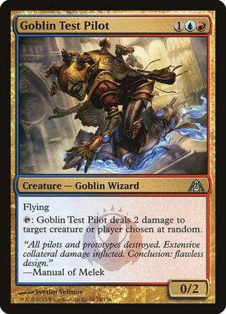 Goblin Test Pilot [Dragon's Maze] MTG Single Magic: The Gathering  | Multizone: Comics And Games