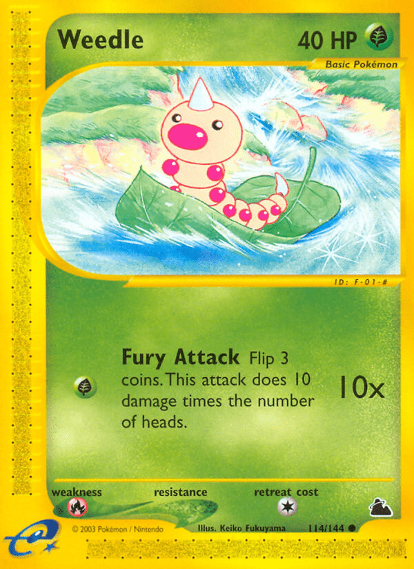 Weedle (114/144) [Skyridge] Pokemon Single Pokémon  | Multizone: Comics And Games