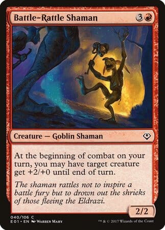 Battle-Rattle Shaman [Archenemy: Nicol Bolas] MTG Single Magic: The Gathering  | Multizone: Comics And Games