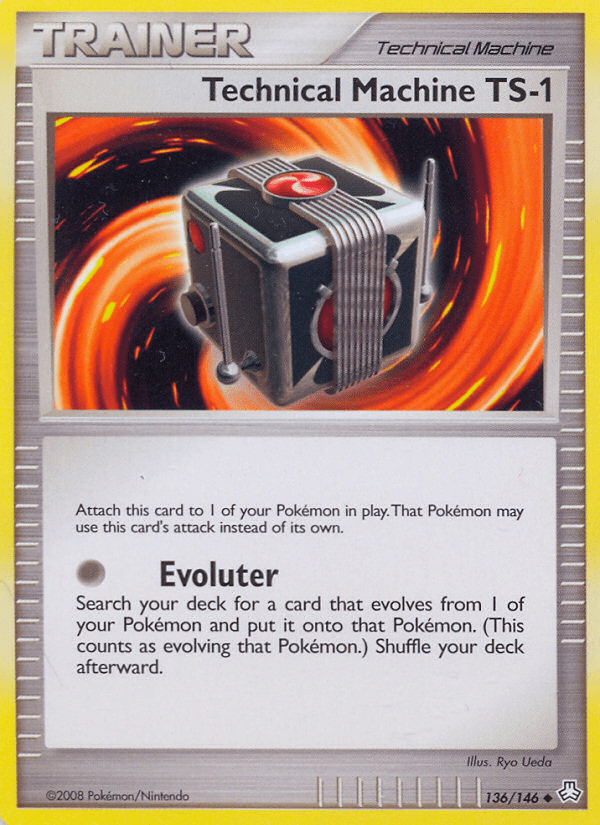 Technical Machine TS-1 (136/146) [Diamond & Pearl: Legends Awakened] Pokemon Single Pokémon  | Multizone: Comics And Games
