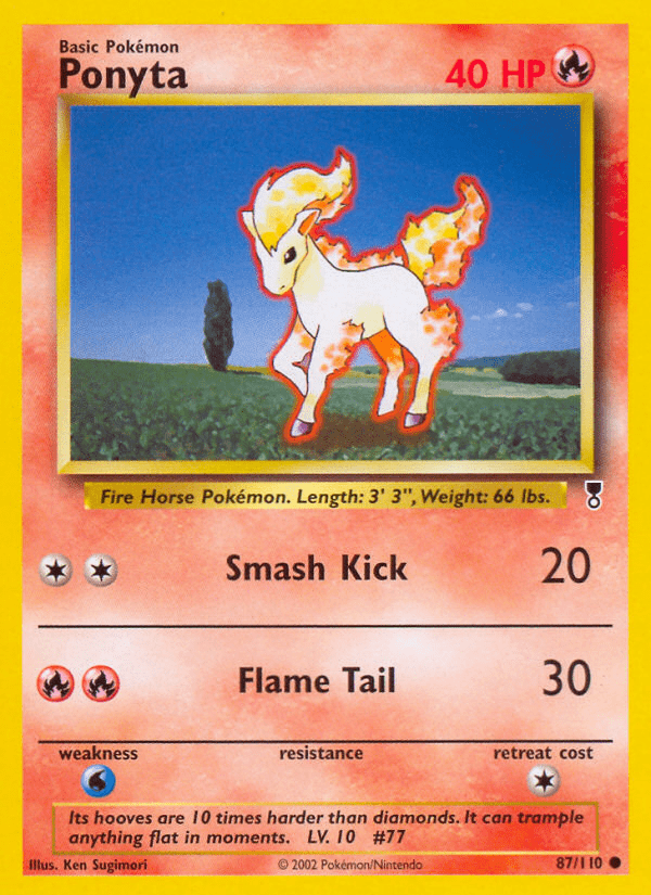 Ponyta (87/110) [Legendary Collection] Pokemon Single Pokémon  | Multizone: Comics And Games