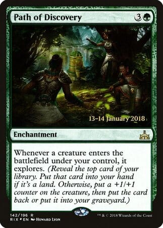 Path of Discovery [Rivals of Ixalan Promos] MTG Single Magic: The Gathering  | Multizone: Comics And Games