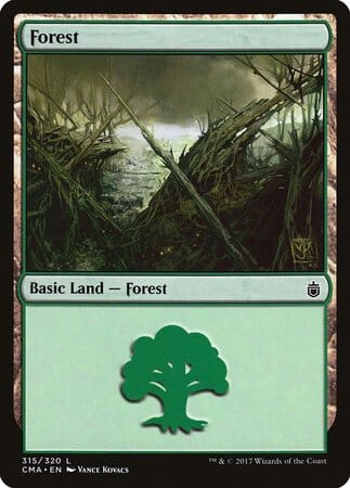 Forest (315) [Commander Anthology] MTG Single Magic: The Gathering  | Multizone: Comics And Games