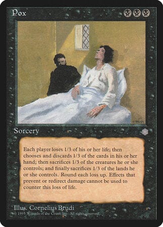 Pox [Ice Age] MTG Single Magic: The Gathering  | Multizone: Comics And Games