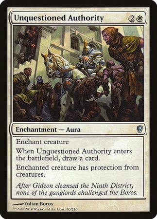 Unquestioned Authority [Conspiracy] MTG Single Magic: The Gathering  | Multizone: Comics And Games