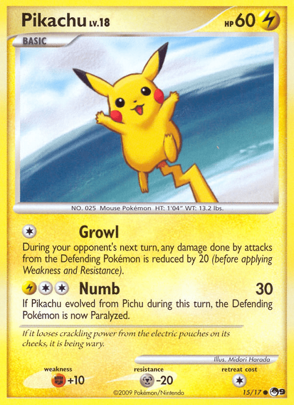 Pikachu (15/17) [POP Series 9] Pokemon Single Pokémon  | Multizone: Comics And Games