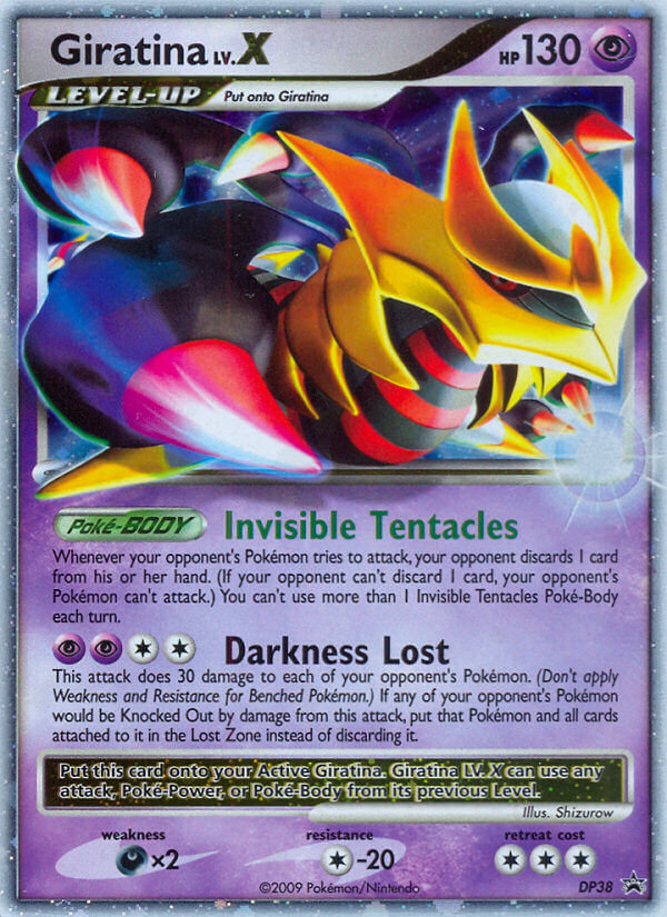 Giratina LV.X (DP38) [Diamond & Pearl: Black Star Promos] Pokemon Single Pokémon  | Multizone: Comics And Games