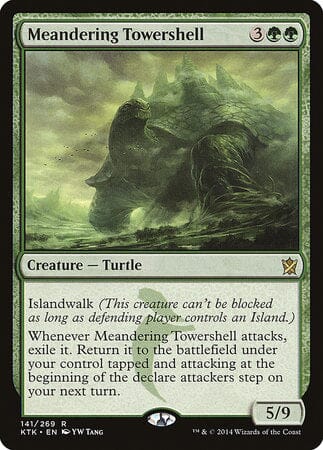 Meandering Towershell [Khans of Tarkir] MTG Single Magic: The Gathering  | Multizone: Comics And Games