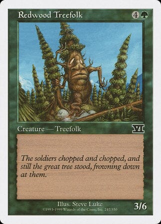 Redwood Treefolk [Classic Sixth Edition] MTG Single Magic: The Gathering  | Multizone: Comics And Games