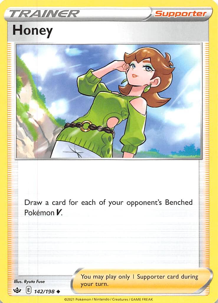 Honey (142/198) [Sword & Shield: Chilling Reign] Pokemon Single Pokémon  | Multizone: Comics And Games
