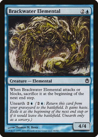 Brackwater Elemental [Duel Decks: Ajani vs. Nicol Bolas] MTG Single Magic: The Gathering  | Multizone: Comics And Games