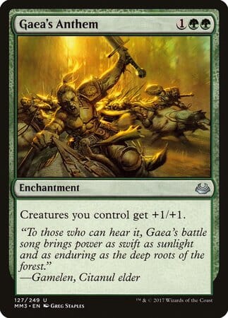 Gaea's Anthem [Modern Masters 2017] MTG Single Magic: The Gathering  | Multizone: Comics And Games