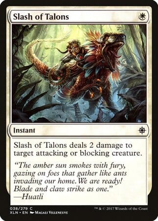 Slash of Talons [Ixalan] MTG Single Magic: The Gathering  | Multizone: Comics And Games