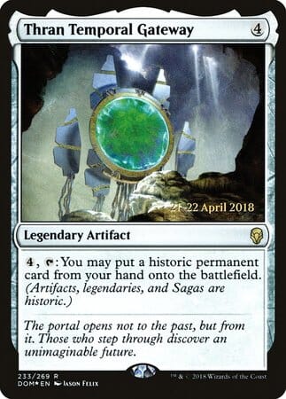 Thran Temporal Gateway [Dominaria Promos] MTG Single Magic: The Gathering  | Multizone: Comics And Games