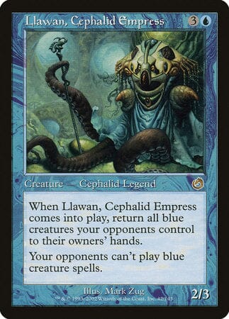 Llawan, Cephalid Empress [Torment] MTG Single Magic: The Gathering  | Multizone: Comics And Games