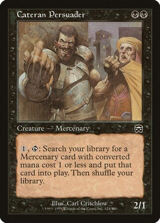 Cateran Persuader [Mercadian Masques] MTG Single Magic: The Gathering  | Multizone: Comics And Games