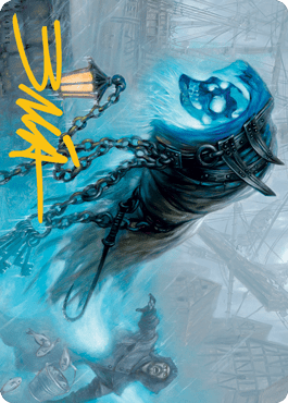 Nebelgast Intruder Art Card (Gold-Stamped Signature) [Innistrad: Midnight Hunt Art Series] MTG Single Magic: The Gathering  | Multizone: Comics And Games