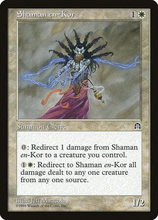 Shaman en-Kor [Stronghold] MTG Single Magic: The Gathering  | Multizone: Comics And Games