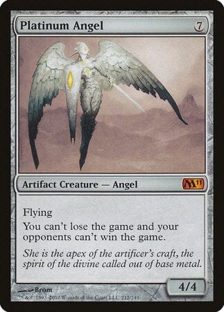 Platinum Angel [Magic 2011] MTG Single Magic: The Gathering  | Multizone: Comics And Games