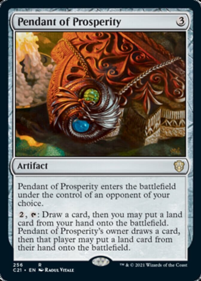 Pendant of Prosperity [Commander 2021] MTG Single Magic: The Gathering  | Multizone: Comics And Games