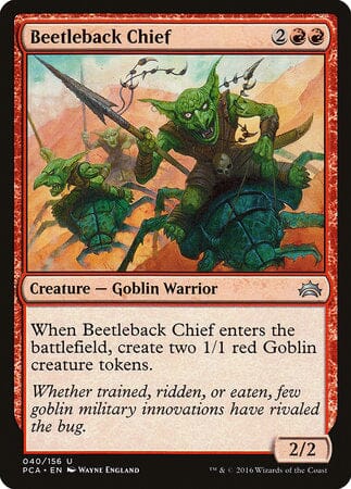Beetleback Chief [Planechase Anthology] MTG Single Magic: The Gathering  | Multizone: Comics And Games