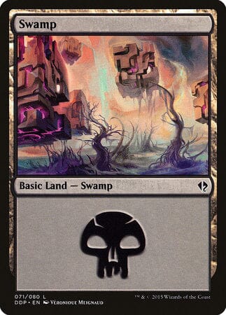 Swamp (71) [Duel Decks: Zendikar vs. Eldrazi] MTG Single Magic: The Gathering  | Multizone: Comics And Games