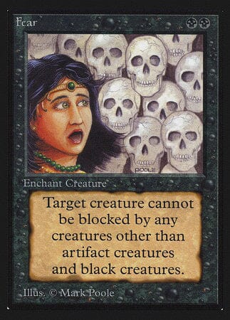 Fear (IE) [Intl. Collectors’ Edition] MTG Single Magic: The Gathering  | Multizone: Comics And Games