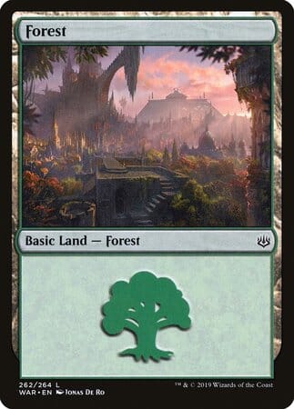 Forest [War of the Spark] MTG Single Magic: The Gathering  | Multizone: Comics And Games