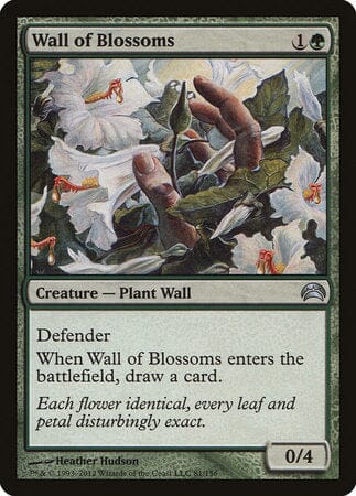 Wall of Blossoms [Planechase 2012] MTG Single Magic: The Gathering  | Multizone: Comics And Games