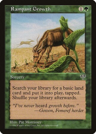 Rampant Growth [Mirage] MTG Single Magic: The Gathering  | Multizone: Comics And Games