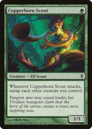 Copperhorn Scout [Conspiracy] MTG Single Magic: The Gathering  | Multizone: Comics And Games