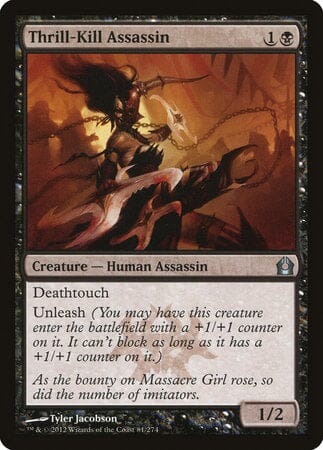 Thrill-Kill Assassin [Return to Ravnica] MTG Single Magic: The Gathering  | Multizone: Comics And Games