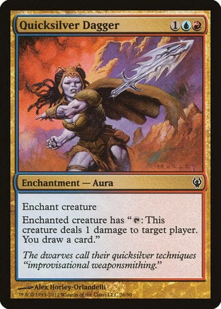 Quicksilver Dagger [Duel Decks: Izzet vs. Golgari] MTG Single Magic: The Gathering  | Multizone: Comics And Games