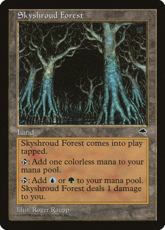 Skyshroud Forest [Tempest] MTG Single Magic: The Gathering  | Multizone: Comics And Games
