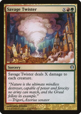 Savage Twister [Archenemy] MTG Single Magic: The Gathering  | Multizone: Comics And Games
