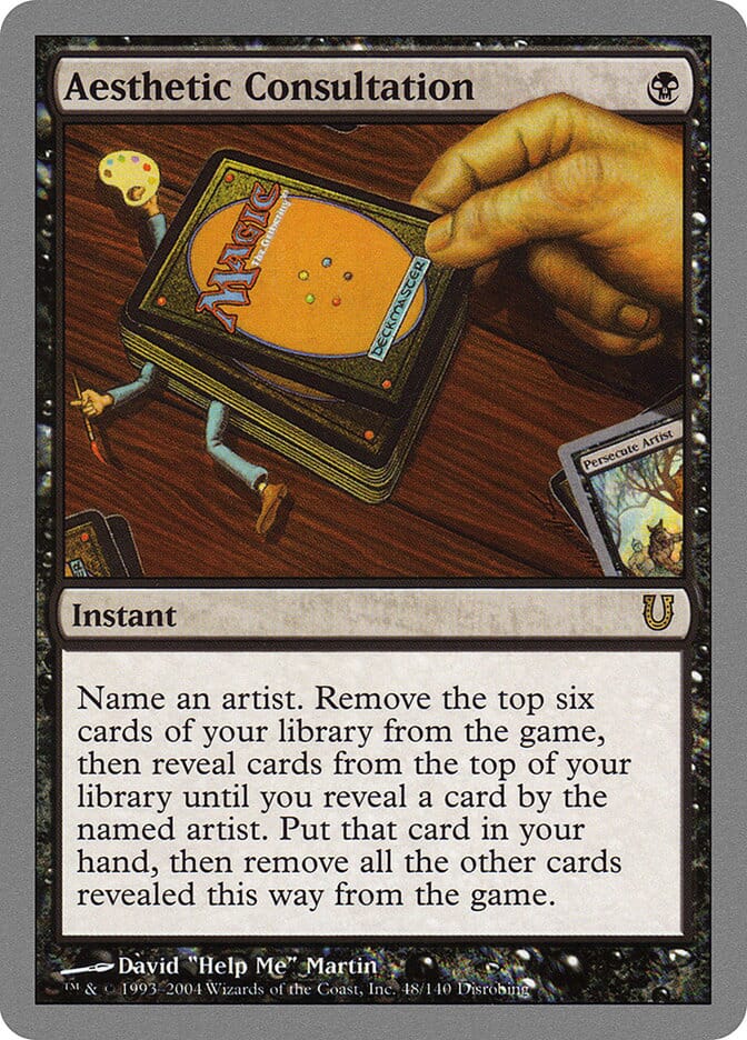 Aesthetic Consultation [Unhinged] MTG Single Magic: The Gathering  | Multizone: Comics And Games