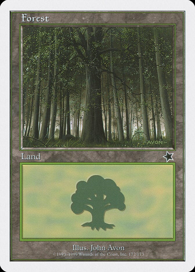 Forest (172) [Starter 1999] MTG Single Magic: The Gathering  | Multizone: Comics And Games