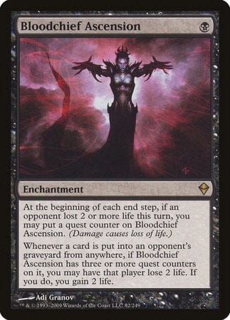 Bloodchief Ascension [Zendikar] MTG Single Magic: The Gathering  | Multizone: Comics And Games