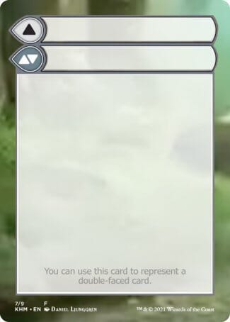 Helper Card (7/9) [Kaldheim Tokens] MTG Single Magic: The Gathering  | Multizone: Comics And Games