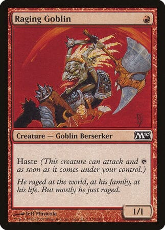 Raging Goblin [Magic 2010] MTG Single Magic: The Gathering  | Multizone: Comics And Games