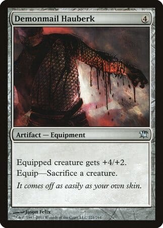 Demonmail Hauberk [Innistrad] MTG Single Magic: The Gathering  | Multizone: Comics And Games